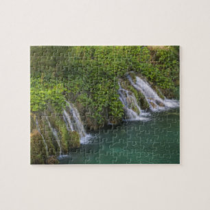 Wasserfall, Nationalpark Plitvicer Seen und Puzzle