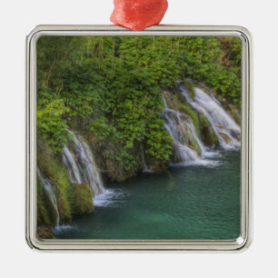 Wasserfall, Nationalpark Plitvicer Seen und Silbernes Ornament
