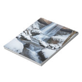 Wasserfall Natur Außenwelt Landschaft Friedlich Notizblock (Rotiert)