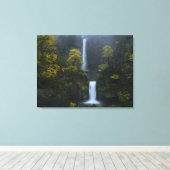 Wasserfall Naturgebirge Leinwanddruck (Insitu (Holzboden))