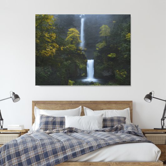 Wasserfall Naturgebirge Leinwanddruck (Insitu (Schlafzimmer))