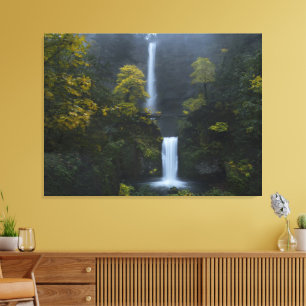 Wasserfall Naturgebirge Leinwanddruck