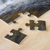 Wasserfall New Hampshire. Puzzle (Seite)