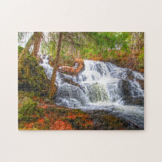 Wasserfall New Hampshire. Puzzle (Horizontal)
