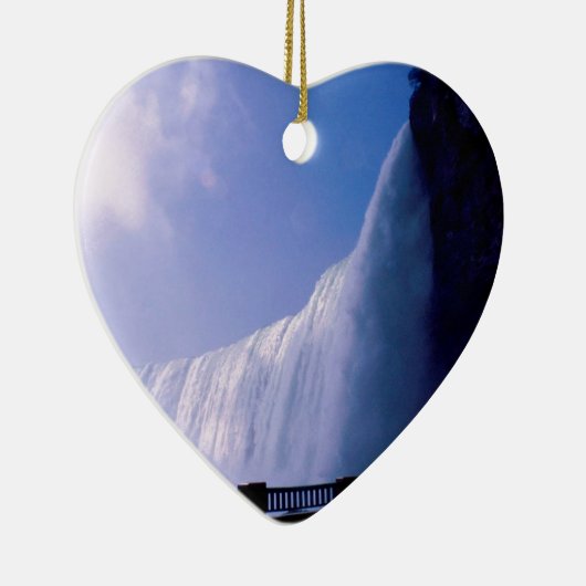 Wasserfall Niagara Falls Keramik Ornament (Rechts)