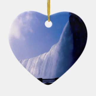 Wasserfall Niagara Falls Keramik Ornament