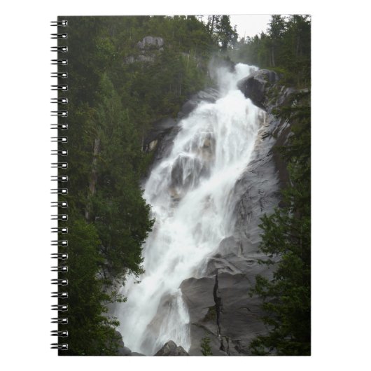 Wasserfall Notebook Canadian Landscape Journal Notizblock (Vorderseite)