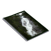Wasserfall Notebook Shannon Falls BC Souvenir Notizblock (Rechte Seite)