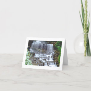 "WASSERFALL"-NOTECARD (FOTOG) KARTE