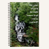 Wasserfall Notizblock (Vorderseite)