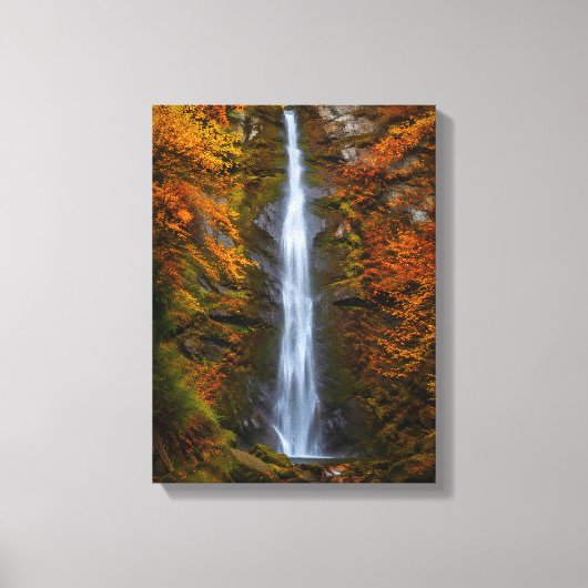 Wasserfall Nr. 1, Wasserfall-Serie Leinwanddruck (Vorderseite)