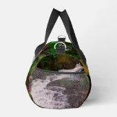 Wasserfall-Ölgemälde für kleine Wälder Personalisi Duffle Bag (Rechts)
