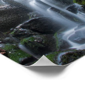 Wasserfall Oregon Poster (Ecke)