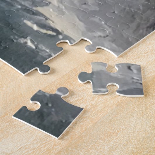 Wasserfall Original Impressionistische Kunst Herau Puzzle (Seite)