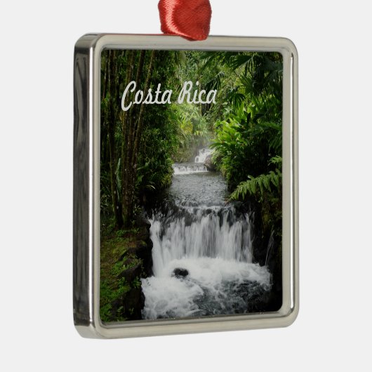 Wasserfall Ornament Aus Metall (Rechts)