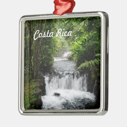 Wasserfall Ornament Aus Metall (Links)