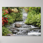 Wasserfall, PARADISE Poster (Vorne)