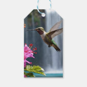 Wasserfall Park Hummingbird, Geschenkanhänger (Rückseite)