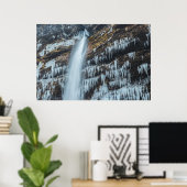 Wasserfall Peričnik in Mojstrana, Slowenien Poster (Heimbüro)