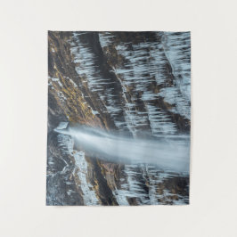 Wasserfall Peričnik in Mojstrana, Slowenien Wandteppich