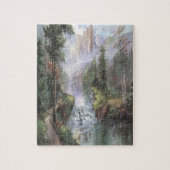 Wasserfall-Portrait Puzzle (Vertikal)