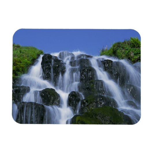 Wasserfall, Portree, Insel Skye, Highlands, Magnet (Horizontal)