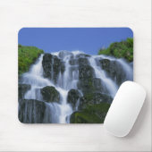 Wasserfall, Portree, Insel Skye, Highlands, Mousepad (Mit Mouse)