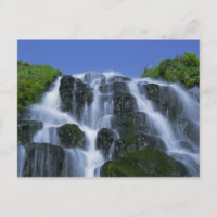 Wasserfall, Portree, Insel Skye, Highlands,