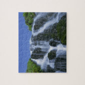 Wasserfall, Portree, Insel Skye, Highlands, Puzzle (Vertikal)