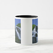 Wasserfall, Portree, Insel Skye, Highlands, Tasse (Zentrum)
