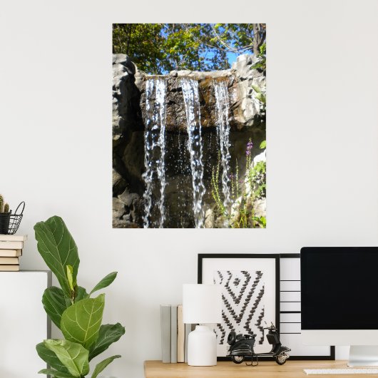 Wasserfall Poster (Heimbüro)