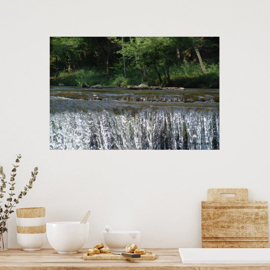Wasserfall Poster (Küche)
