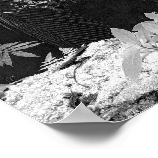 Wasserfall Poster (Ecke)