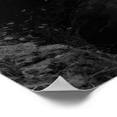 Wasserfall Poster (Ecke)