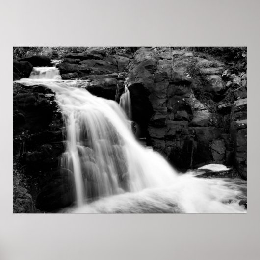 Wasserfall Poster (Vorne)