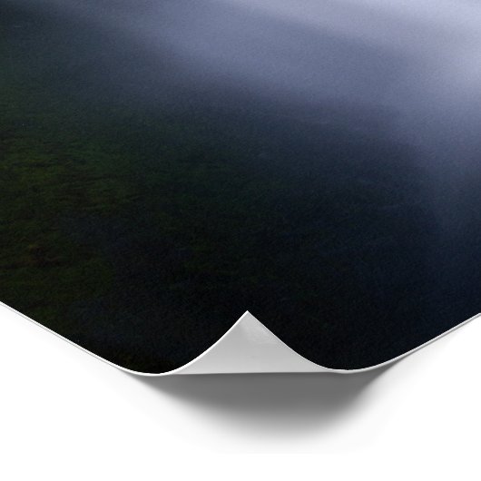 Wasserfall Poster (Ecke)