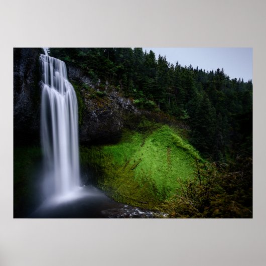 Wasserfall Poster (Vorne)