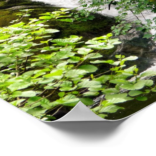 WASSERFALL POSTER (Ecke)