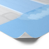 Wasserfall Poster (Ecke)