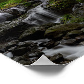 Wasserfall Poster (Ecke)