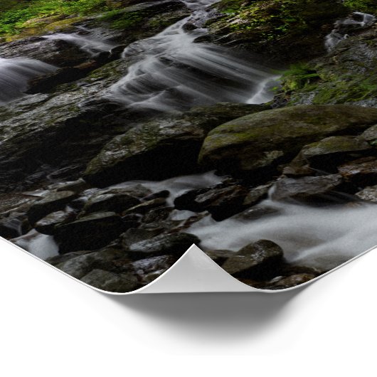 Wasserfall Poster (Ecke)