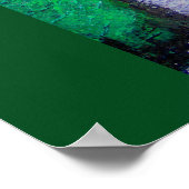 Wasserfall Poster (Ecke)