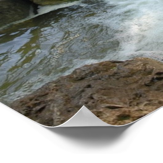 Wasserfall Poster (Ecke)