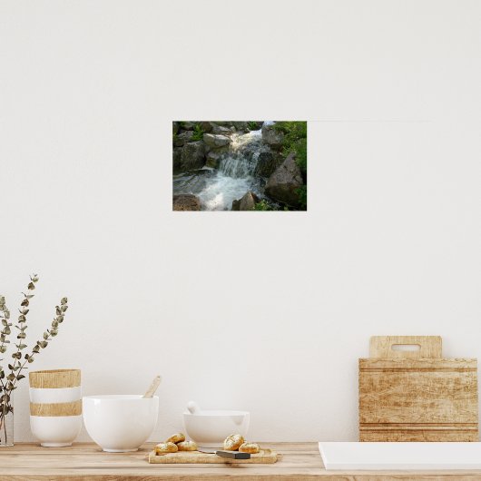Wasserfall Poster (Küche)