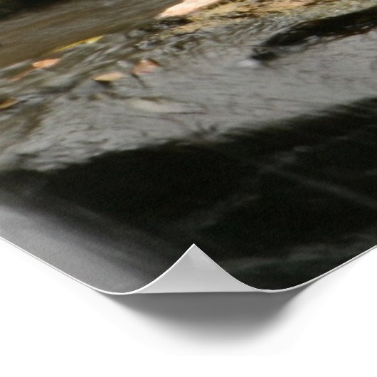 Wasserfall Poster (Ecke)