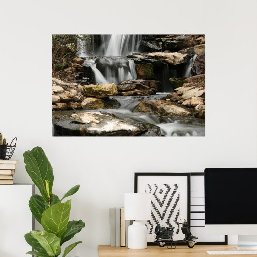Wasserfall Poster (Heimbüro)