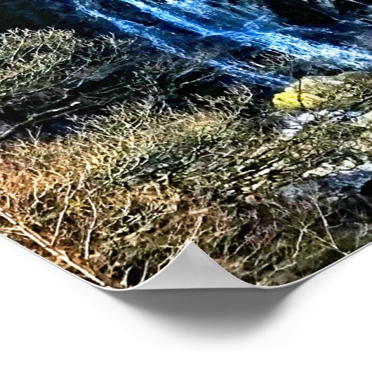 WASSERFALL POSTER (Ecke)