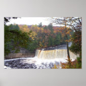 Wasserfall Poster (Vorne)