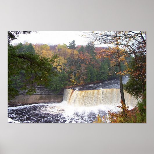 Wasserfall Poster (Vorne)