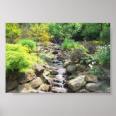 Wasserfall Poster (Vorne)